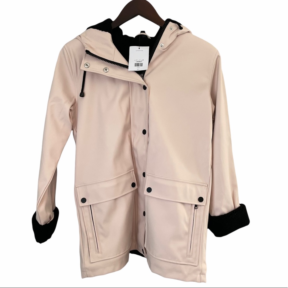 TOPSHOP Raincoat Size 0